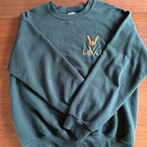 Loki Embroidered Crewneck